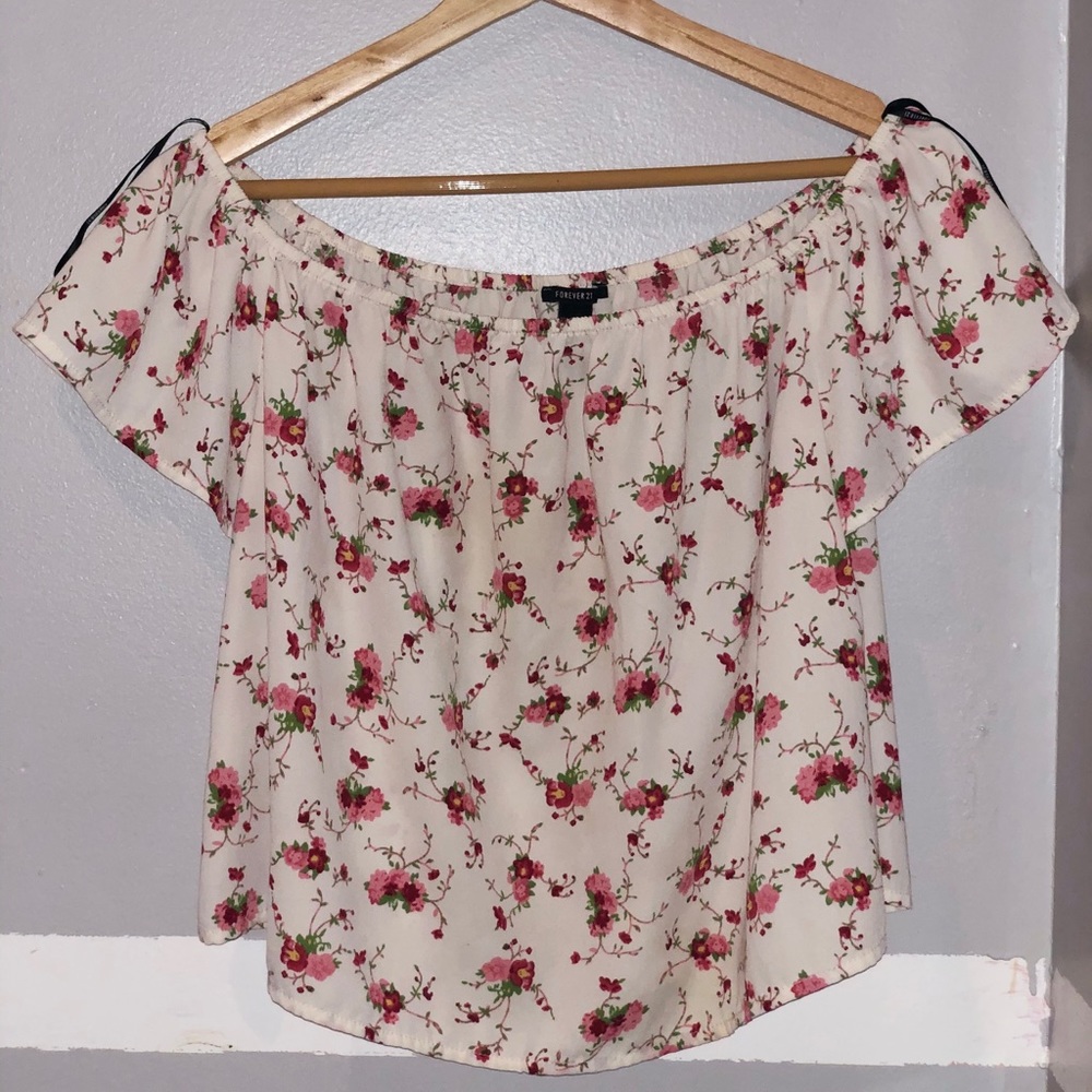 Off the shoulder shirt